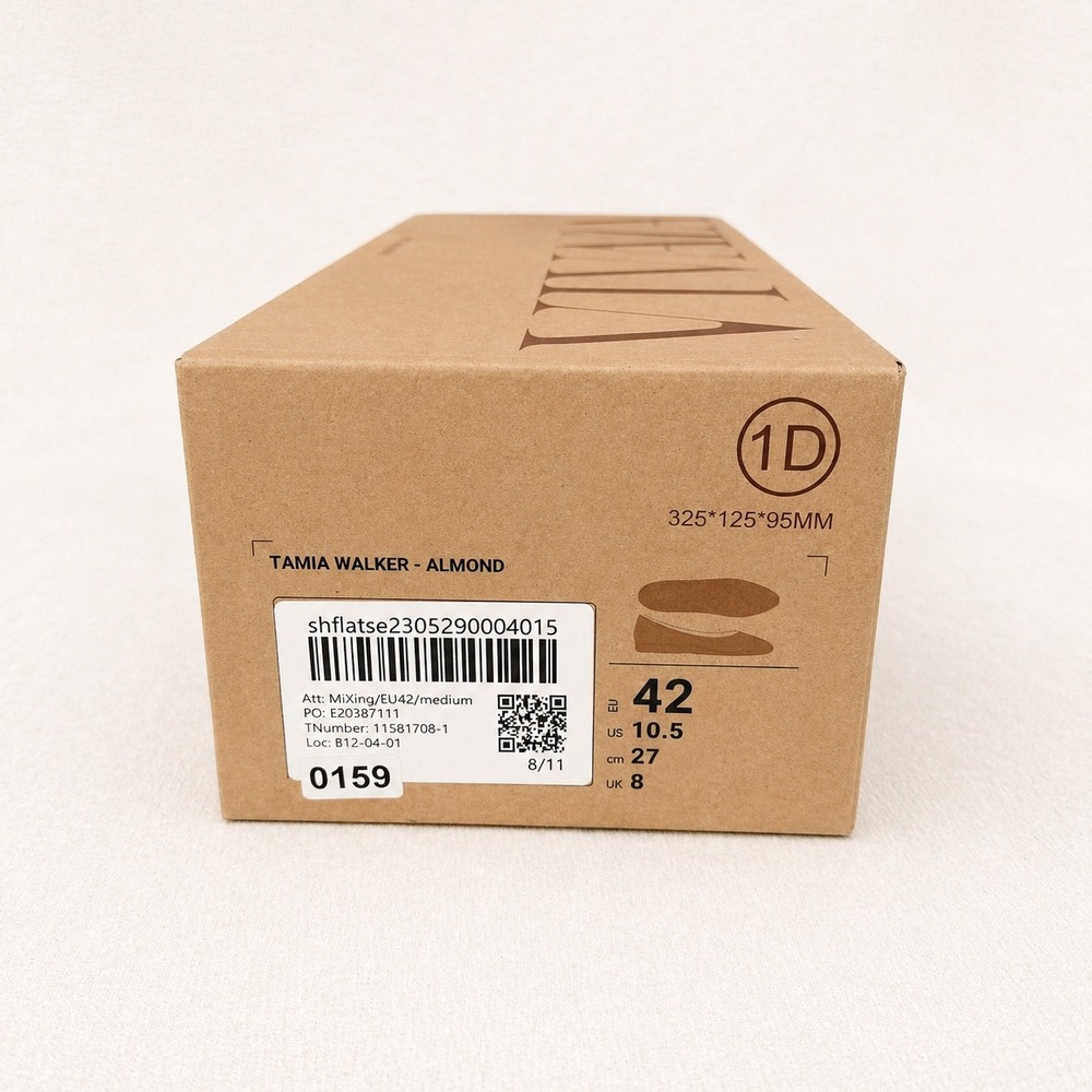 VIVAIA Tamia Walker Knit Flats Almond | EU 42 / US 10.5 - Picture 7 of 8